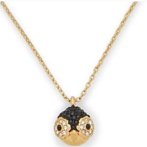 KATE SPADE Dashing Beauty Penguin Pendant Necklace